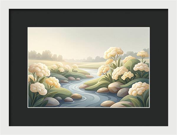 Meadowsweet Serenity Along The Stream