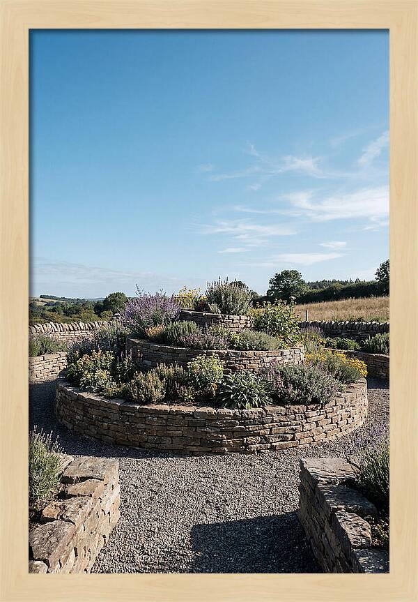 Medicinal Herb Spiral Garden