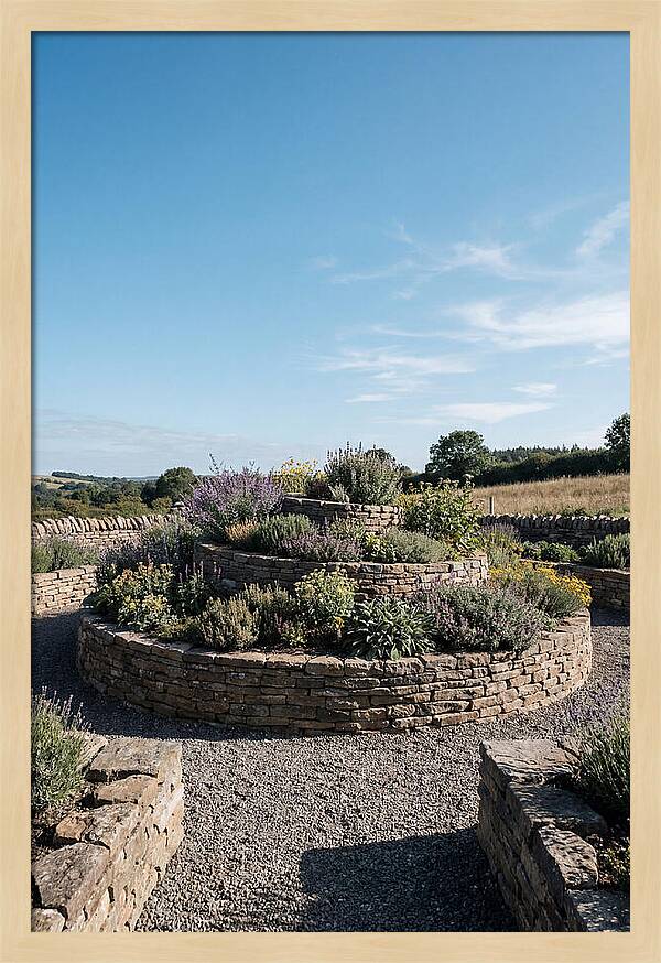 Medicinal Herb Spiral Garden