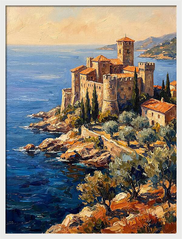 Medieval Castle By The Sea