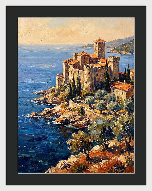 Medieval Castle By The Sea
