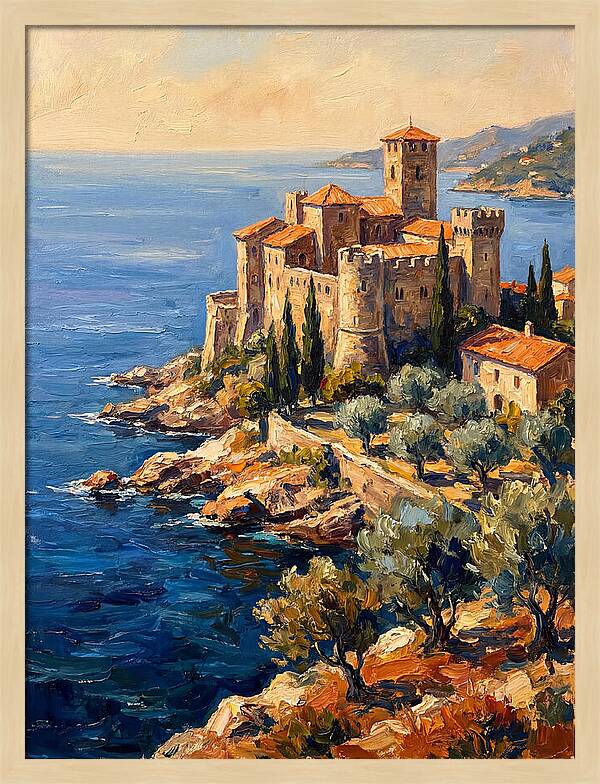 Medieval Castle By The Sea