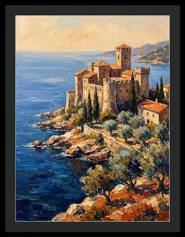 Medieval Castle By The Sea