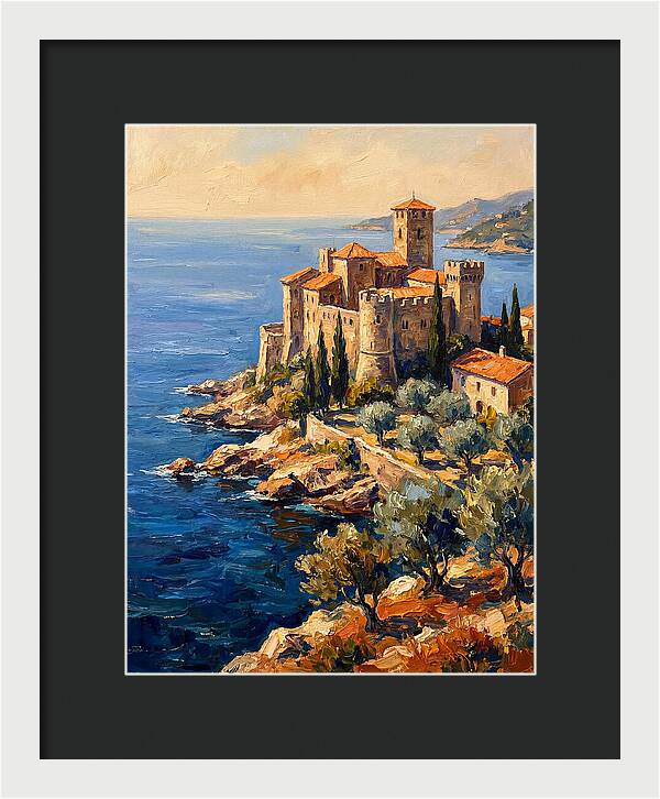Medieval Castle By The Sea