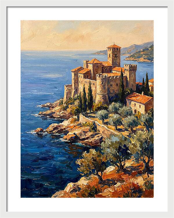 Medieval Castle By The Sea