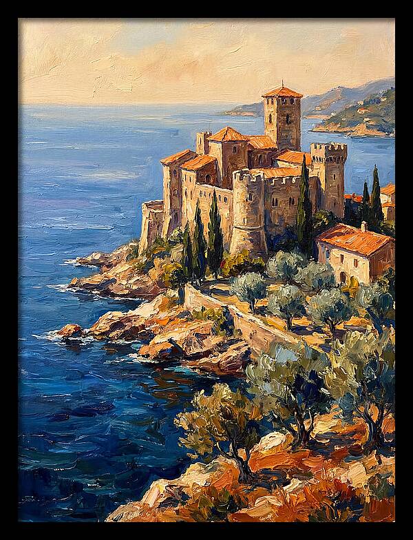 Medieval Castle By The Sea