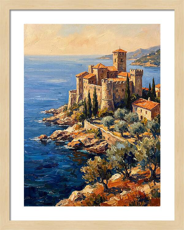 Medieval Castle By The Sea