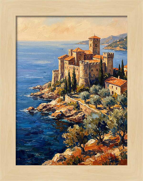 Medieval Castle By The Sea