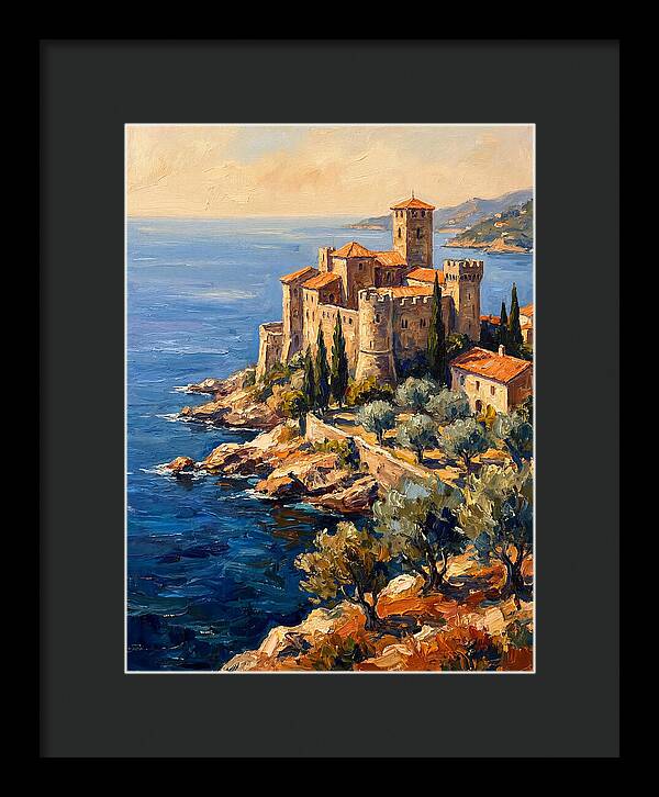 Medieval Castle By The Sea