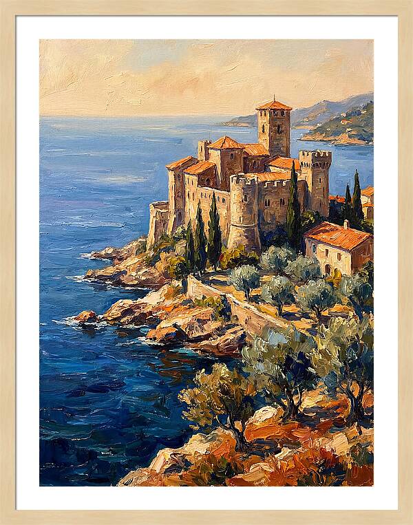 Medieval Castle By The Sea