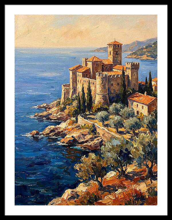 Medieval Castle By The Sea
