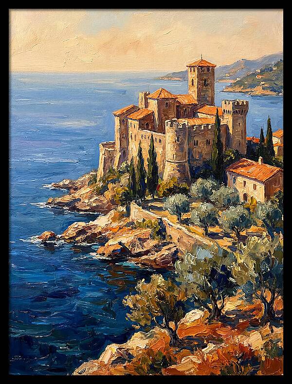 Medieval Castle By The Sea