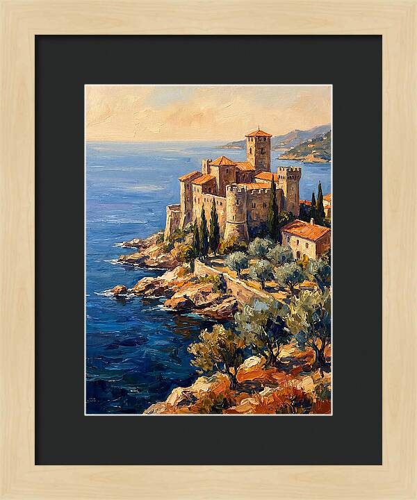 Medieval Castle By The Sea