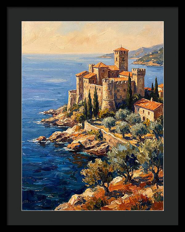Medieval Castle By The Sea