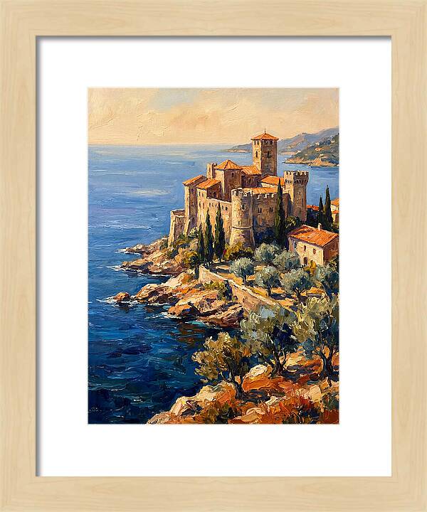 Medieval Castle By The Sea