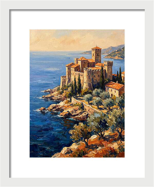 Medieval Castle By The Sea