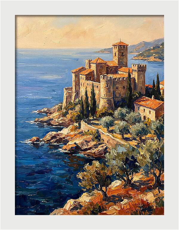 Medieval Castle By The Sea