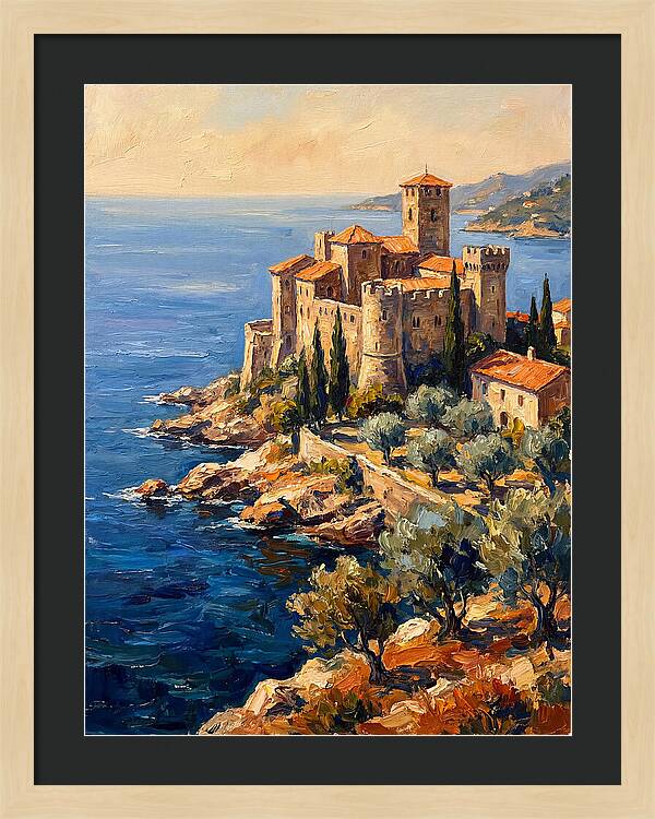 Medieval Castle By The Sea