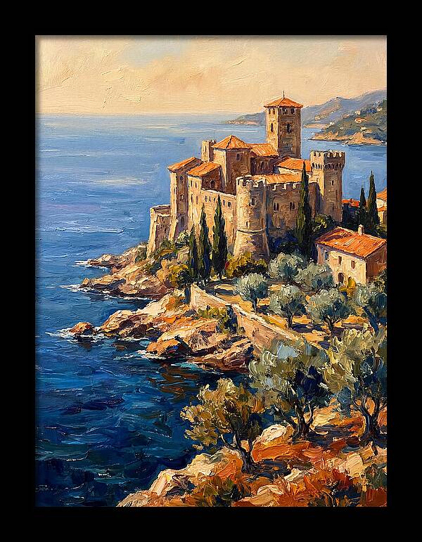 Medieval Castle By The Sea
