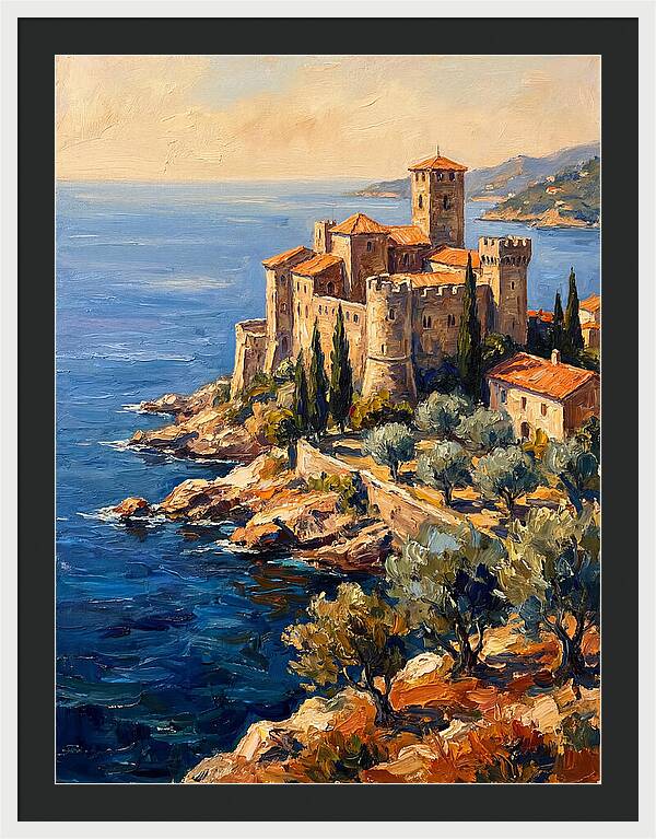 Medieval Castle By The Sea