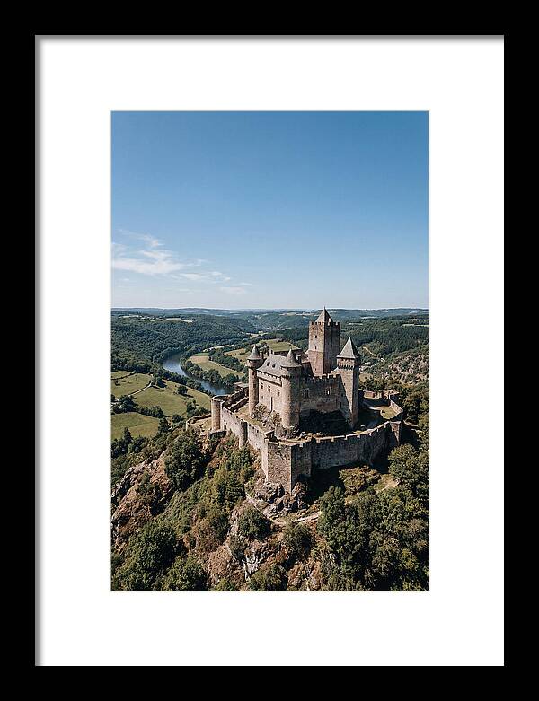 Medieval Castle On Hilltop