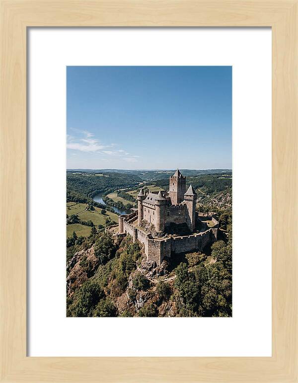 Medieval Castle On Hilltop