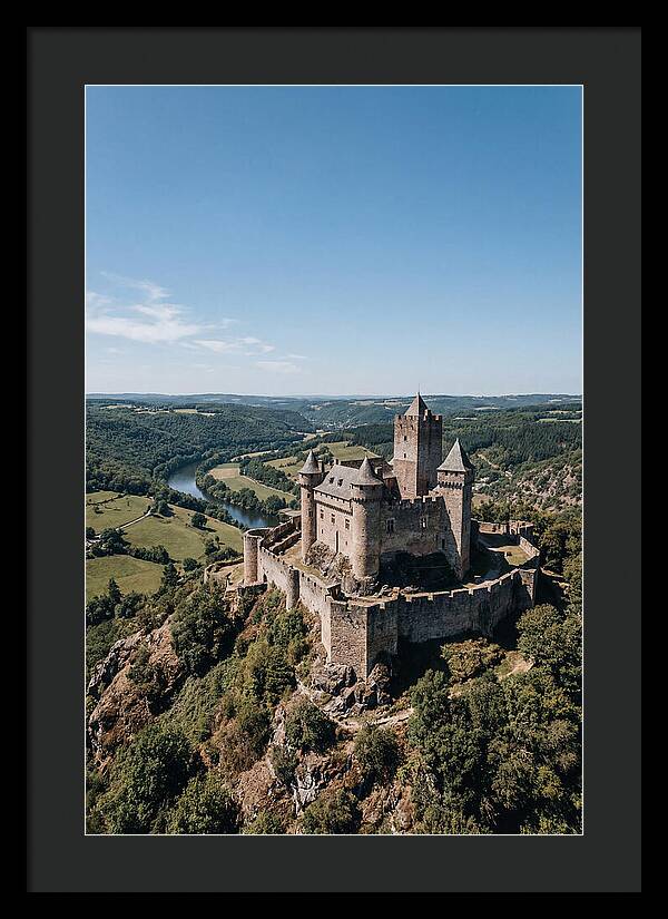Medieval Castle On Hilltop
