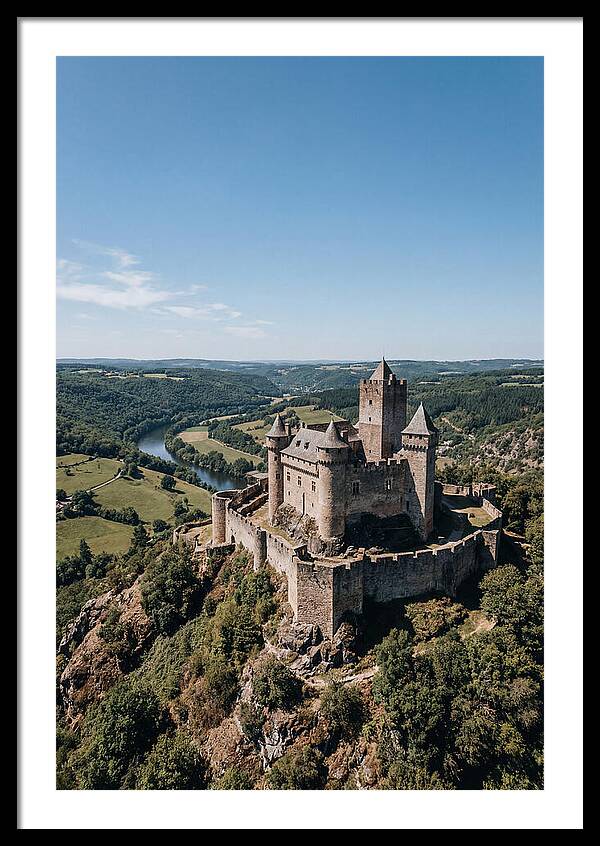 Medieval Castle On Hilltop