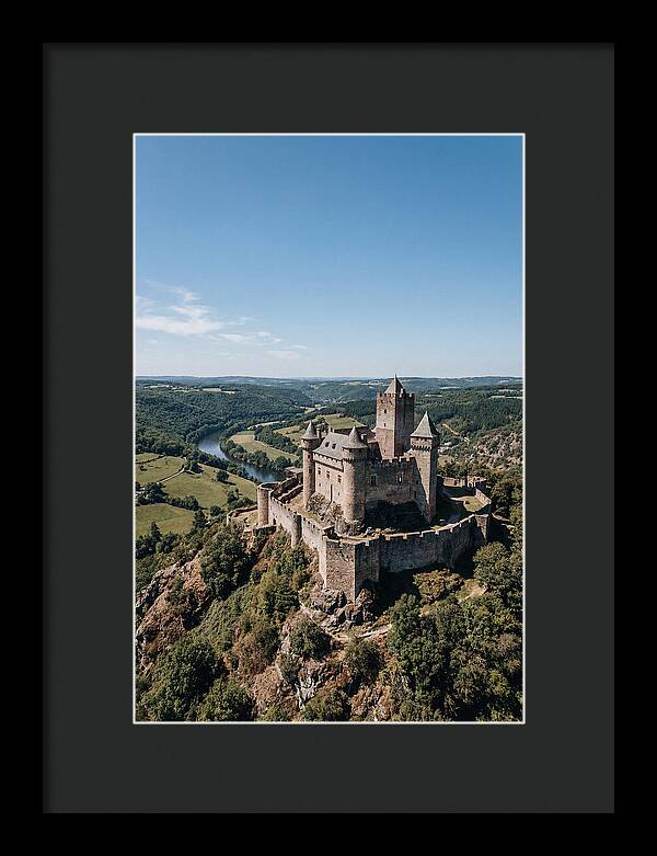 Medieval Castle On Hilltop