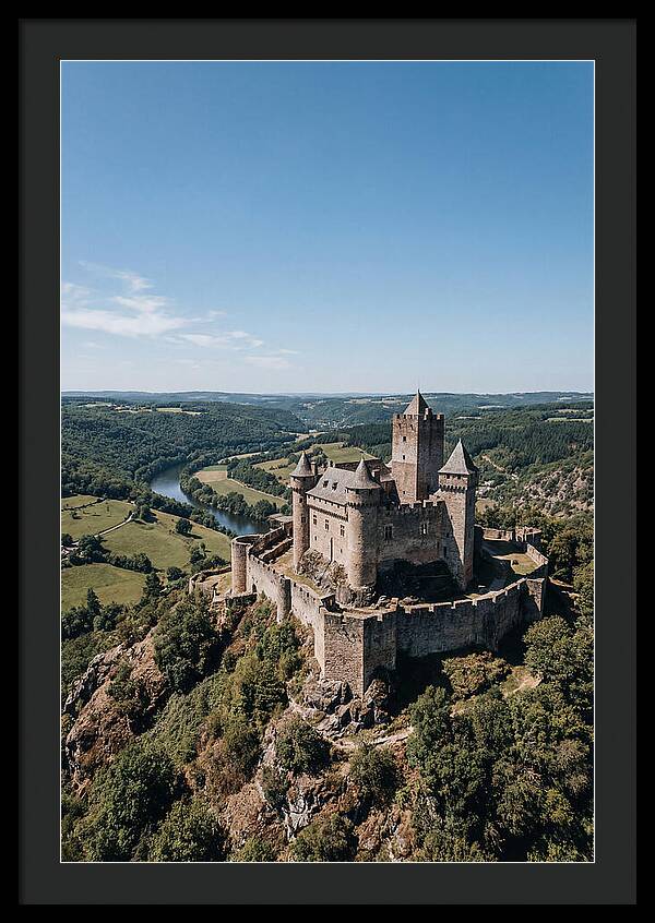 Medieval Castle On Hilltop