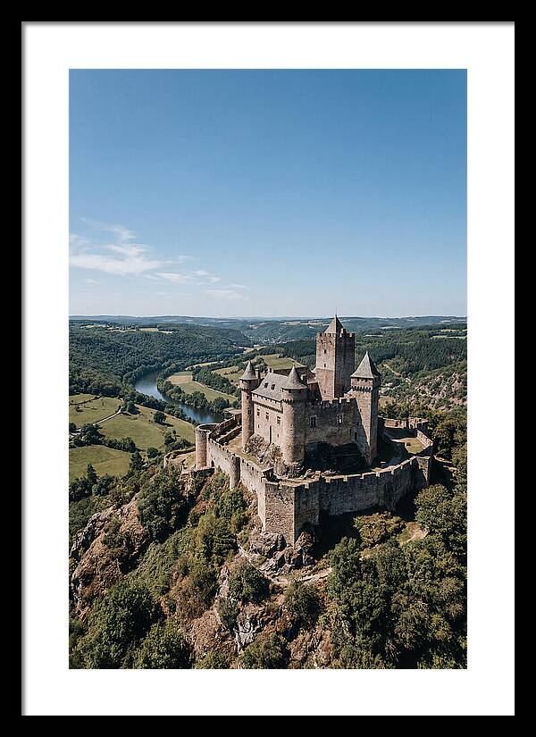 Medieval Castle On Hilltop