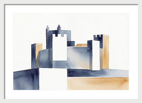 Medieval Castle Silhouette