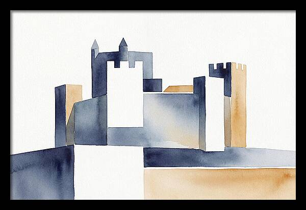 Medieval Castle Silhouette