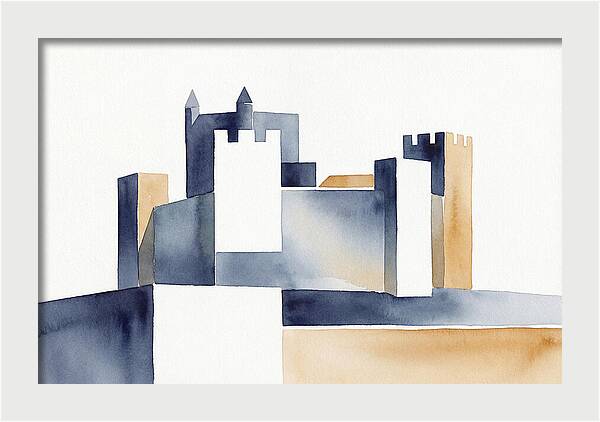 Medieval Castle Silhouette