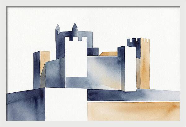 Medieval Castle Silhouette