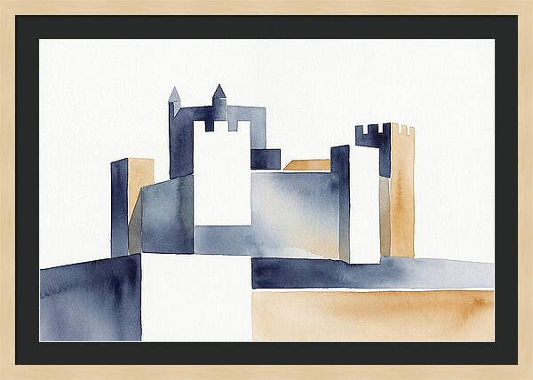 Medieval Castle Silhouette