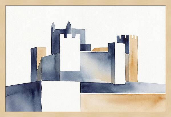 Medieval Castle Silhouette
