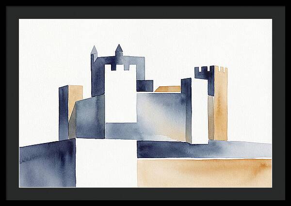 Medieval Castle Silhouette