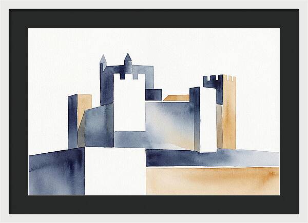 Medieval Castle Silhouette