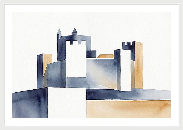 Medieval Castle Silhouette