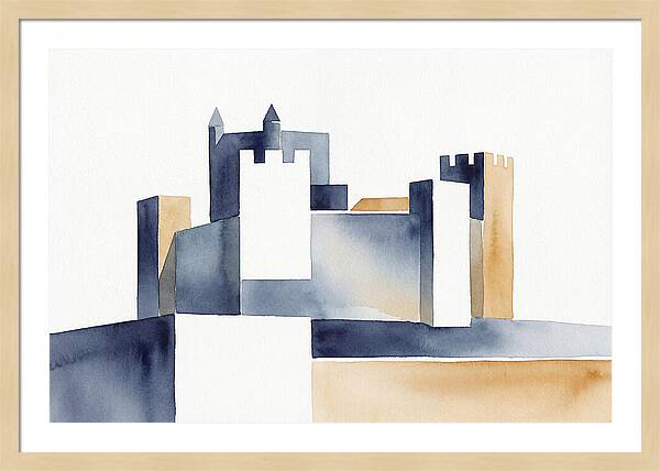 Medieval Castle Silhouette