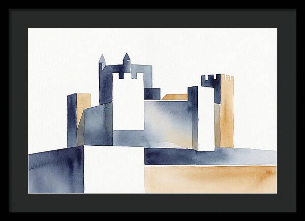 Medieval Castle Silhouette