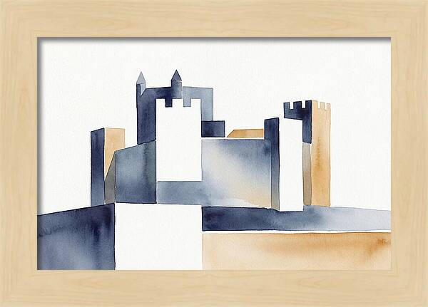 Medieval Castle Silhouette