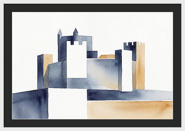 Medieval Castle Silhouette
