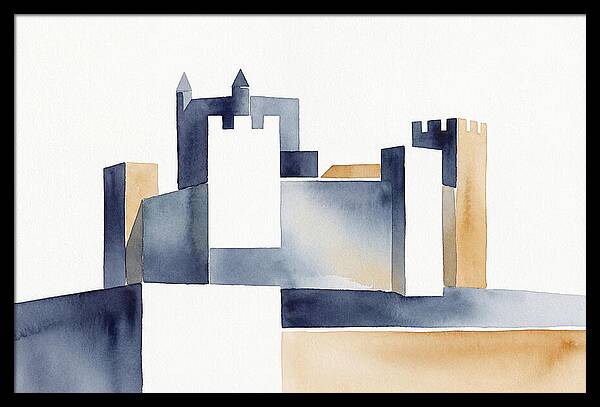 Medieval Castle Silhouette