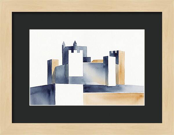 Medieval Castle Silhouette