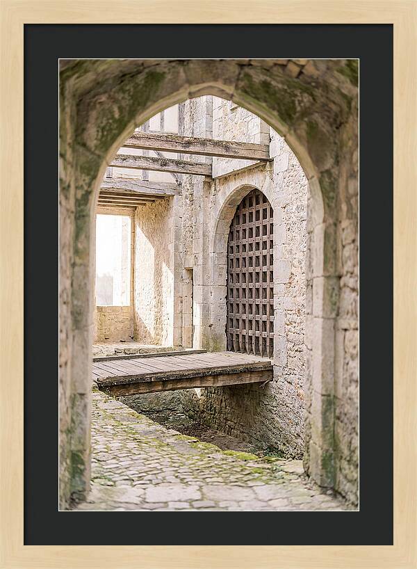 Medieval Town Gate Entrance