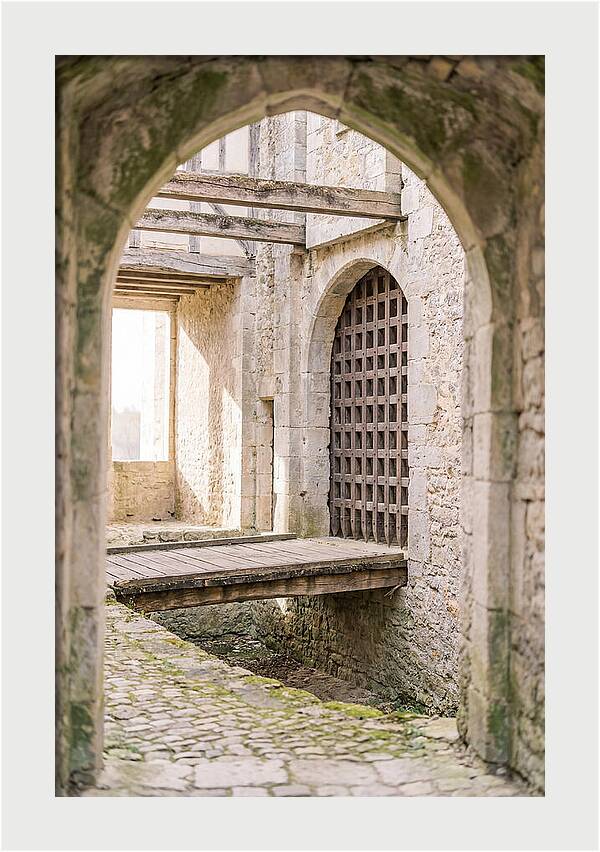Medieval Town Gate Entrance