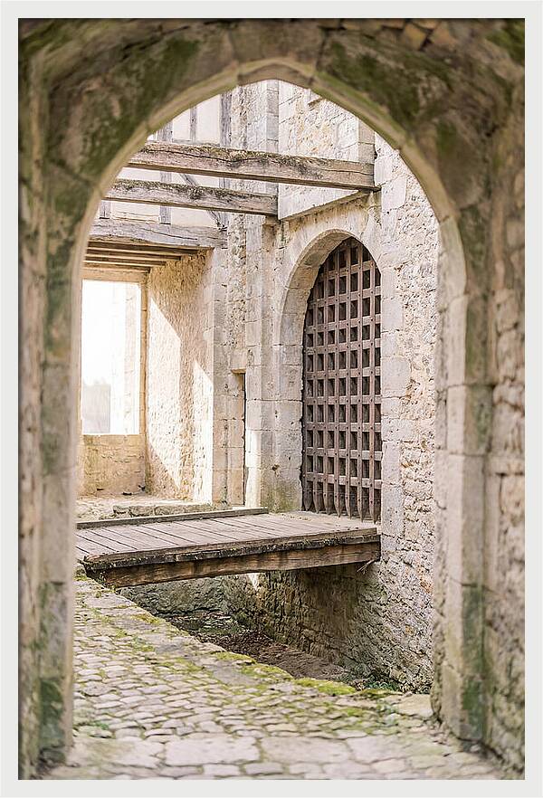 Medieval Town Gate Entrance