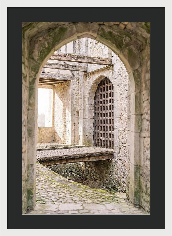 Medieval Town Gate Entrance